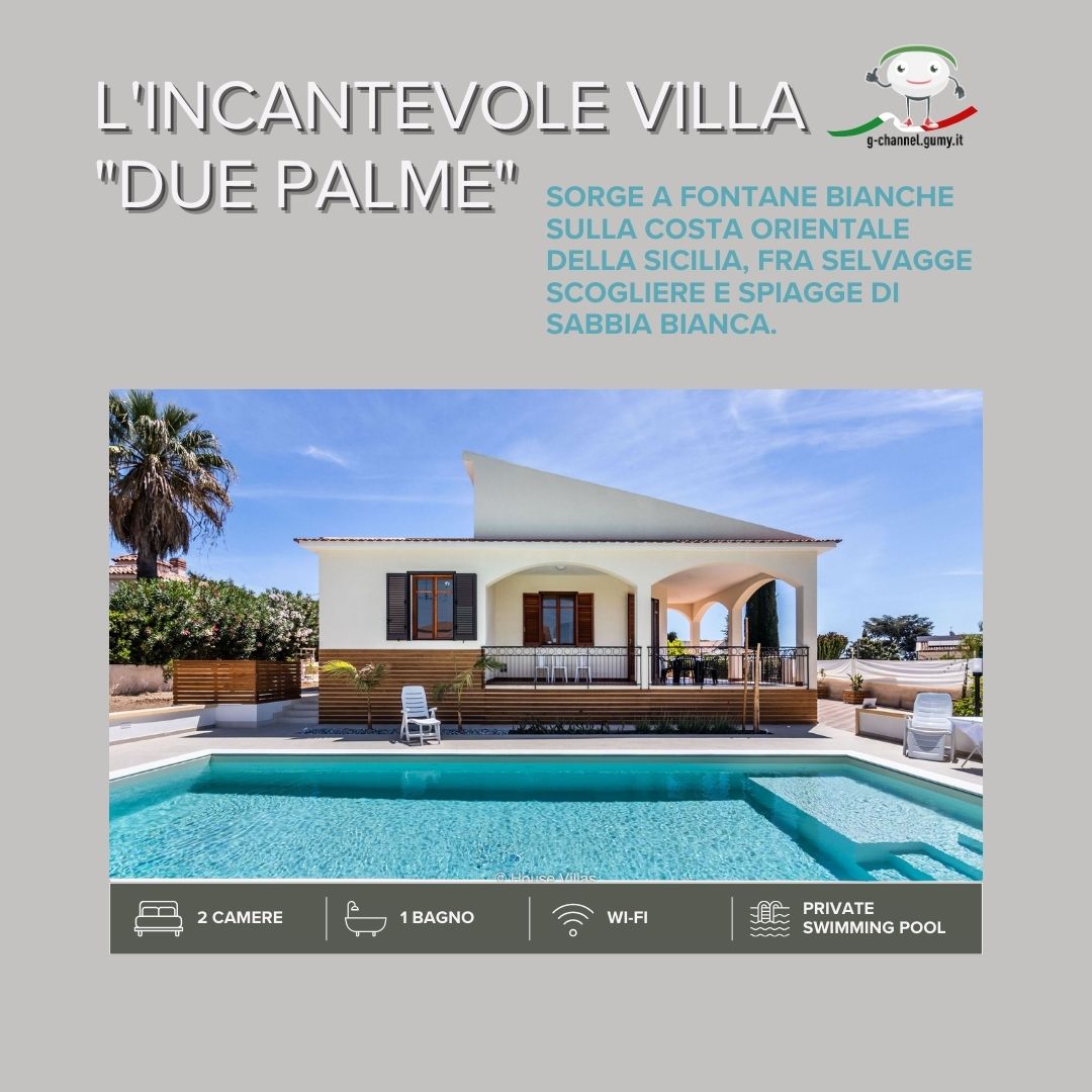 Vacanze alla Villa Due Palme a Fontane Bianche